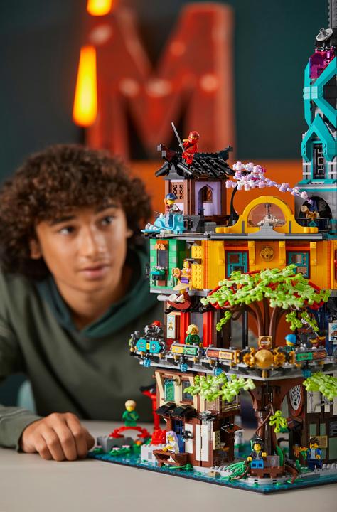 Produktbild LEGO Die Gärten von NINJAGO City (71741, LEGO Ninjago, LEGO Seltene Sets)
