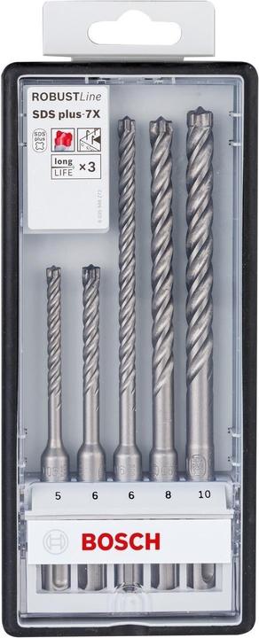 Image du produit Bosch Professional Zubehör Jeu de marteaux perforateurs (5 mm, 6 mm, 8 mm, 10 mm)