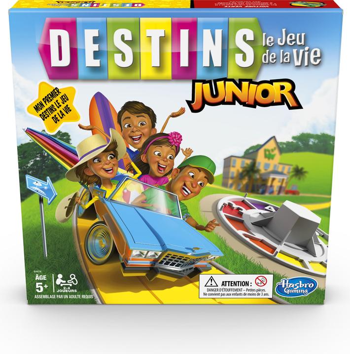 Actual product image Hasbro Gaming The game of life Junior (French)