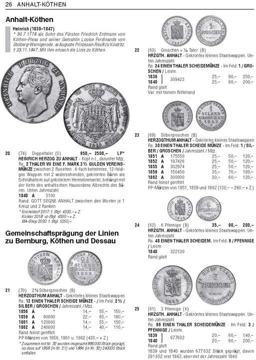 Image du produit Grosser deutscher Münzkatalog (Allemand, Dieter Fassbender, Hermann Junghans, 2024)