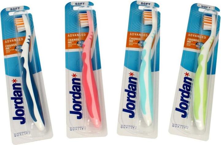 Produktbild Jordan Advanced Toothbrush Soft 2Pcs. (Weich, 1 x)