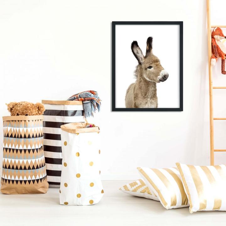 Image du produit Trenddeko Sisi & Seb - Bébé âne (24 x 30 cm)