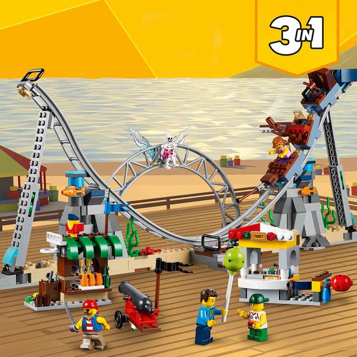 Actual product image LEGO Pirate roller coaster (31084, LEGO Creator 3-in-1)