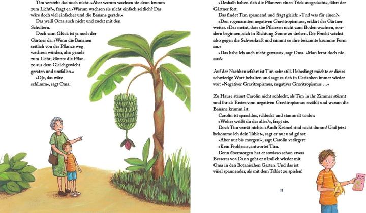 Actual product image Warum ist die Banane krumm? Vorlesegeschichten für neugierige Kinder (German, Christian Dreller, Petra Maria Schmitt, 2017)
