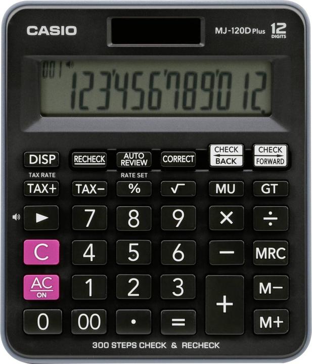 Produktbild Casio MJ-120D Plus (Solarzellen, Batterien)