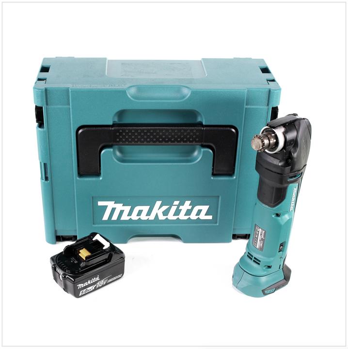 Image du produit Makita DTM 51 T1J 18V Li-Ion Découpeur-ponceur multifonctions sans fil avec boîtier Makpac + 1x Batt