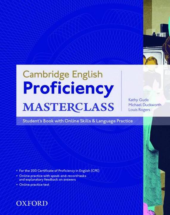 Produktbild Cambridge English: Proficiency (CPE) Masterclass: Student's Book with Online Skills and Language Pra (Englisch, Duckworth Michael, Gude Kathy, 2012)