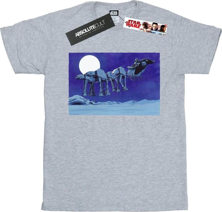 Image du produit Star Wars - T-shirt CHRISTMAS AT-AT SLEIGH - Femme (XXL)