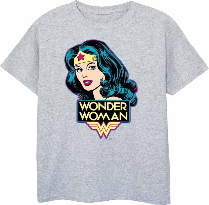 Wonder Woman Mädchen Kopf TShirt
