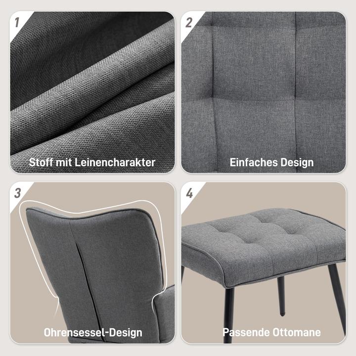 Actual product image Jamb North dream with footstool