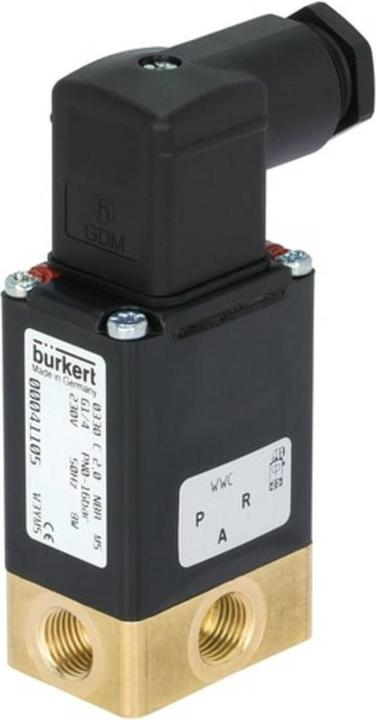 Actual product image Bürkert Direct operated valve 41116 0330 230 V/AC G 1/4 socket Nominal size (Detail) (Housing)