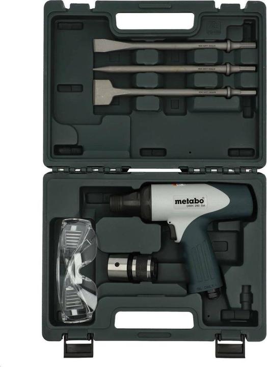 Actual product image Metabo Air Chisel Hammer DMH 290 Set