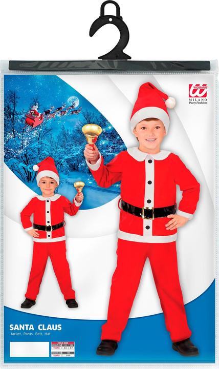 Actual product image Widmann Santa Boy Christmas Costume (140)
