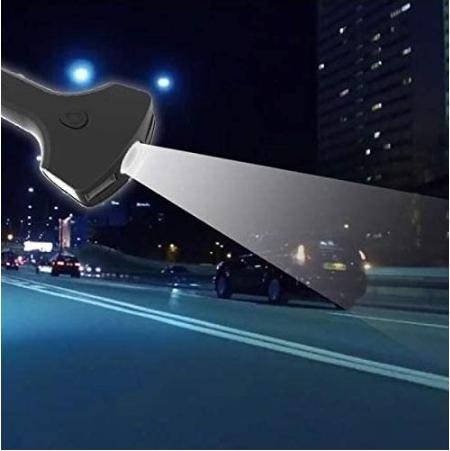 Produktbild Ledwood Chargeur Auto Qc 2 USB Coupe-Ceinture Brise-Vitre Lampe-Sos