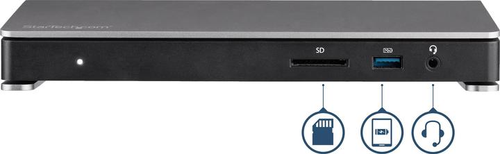 Image du produit StarTech TB3DOCK2DPPU (Thunderbolt, 6 Ports)