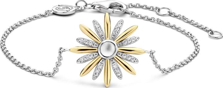 Ti Sento Milano Armband Stern mit Perlmutt und Zirkonia 2971ZY (20 cm, 925er Silber)