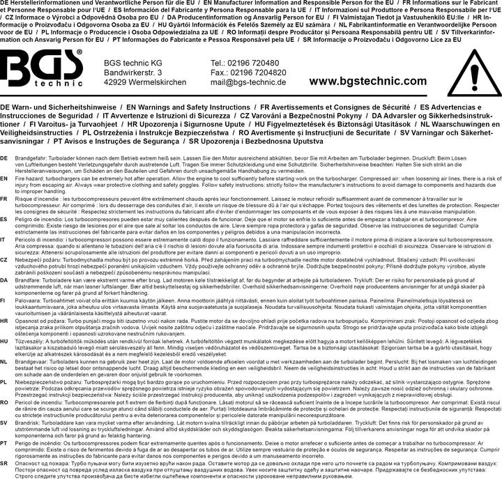 Produktbild BGS Ersatz-Sicherheitsventil für Art. 8563