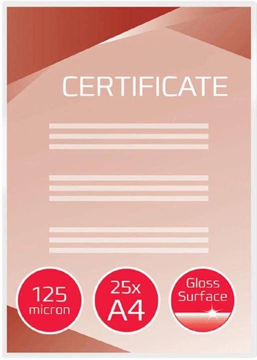 Immagine prodotto GBC DOCUMENT POUCH - buste di film laminato a caldo (A4, 25 Pezzo/i, 250 µm)