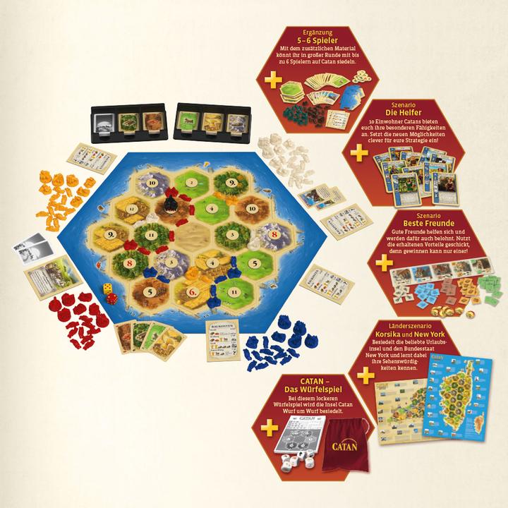 Image du produit Kosmos Catan Big Box (Allemand)