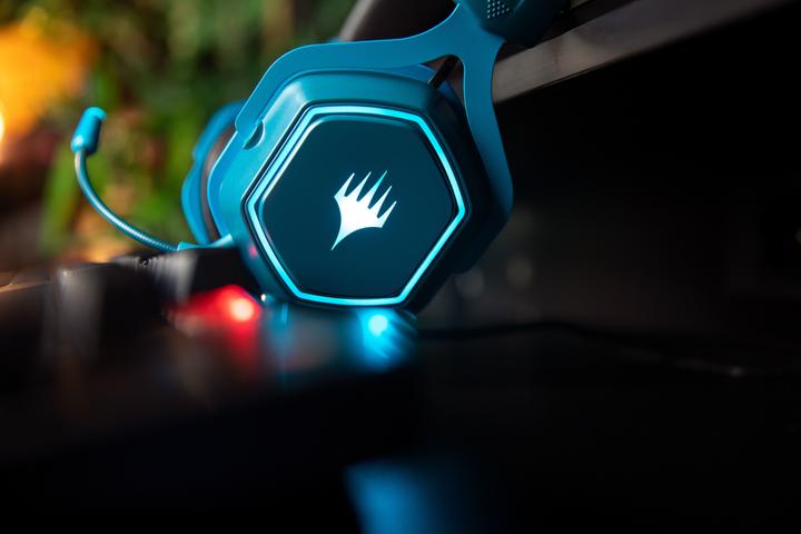 Image du produit Konix Casque Gaming 7.1 Bleu - Magic The Gathering (Filaire)