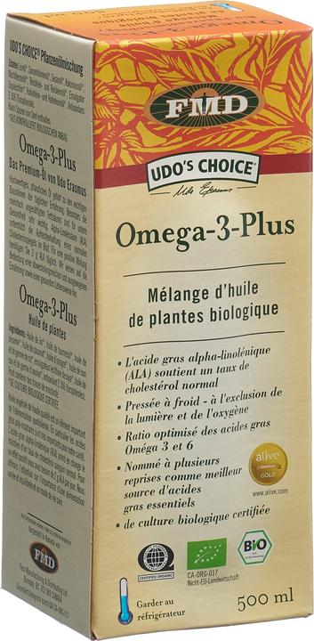 Actual product image Udo's Choice Organic vegetable oil (1 Piece, Liquid, 810 g)