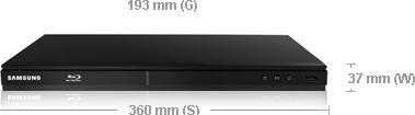 Produktbild Samsung BD-E5300, BD-Player, Allshare DLNA, Anynet+ (Blu-ray Player)