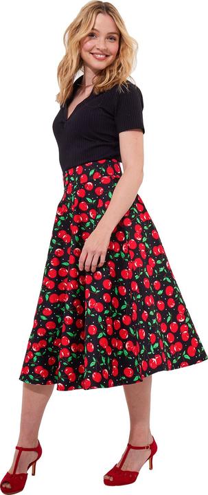 Produktbild Joe Browns Cherry Print Vintage Midi Skirt (44)