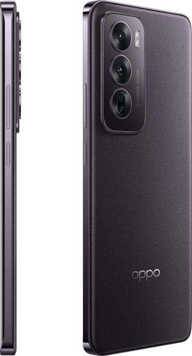 Actual product image OPPO Reno12 5G (256 GB, Black Brown, 6.69", Dual SIM, 50 Mpx, 5G)