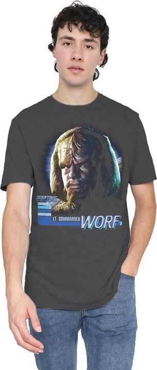 Actual product image Unisex Adult The Next Generation Worf T-Shirt (L)