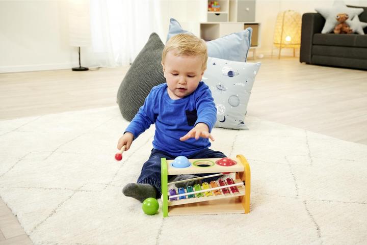 Actual product image Eichhorn Xylophone knocking bench (German)
