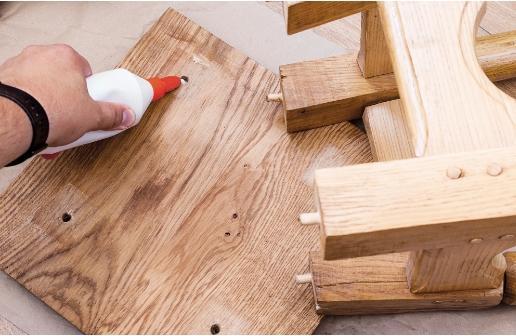 Produktbild Fischer Praktische Helfer Leimen & Verbinden, Sortimentbox mit 160 Holzdübeln, Set für sichere Verbi (160 Stk.)