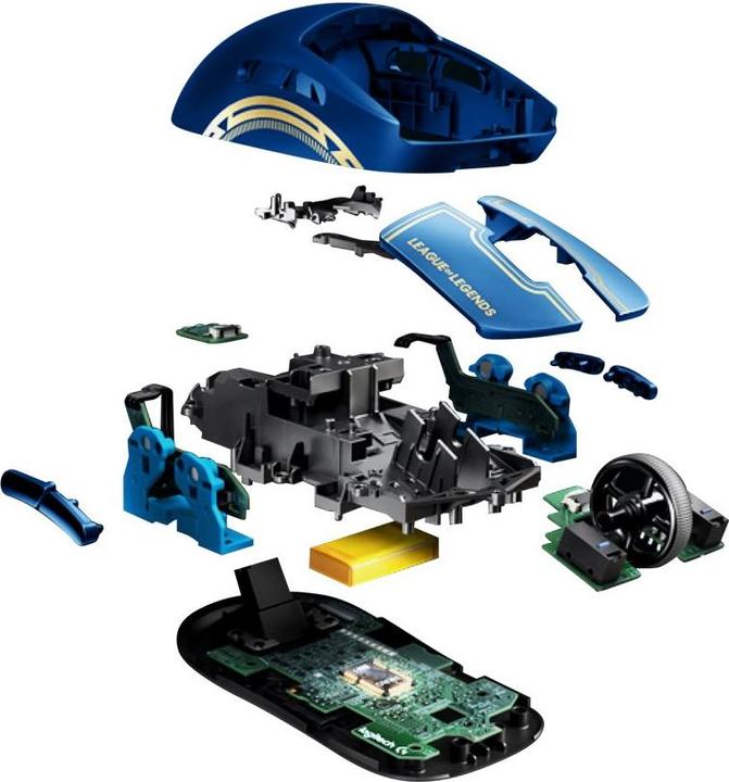 Produktbild Logitech G Pro League of Legends Edition (Kabellos, Kabelgebunden)