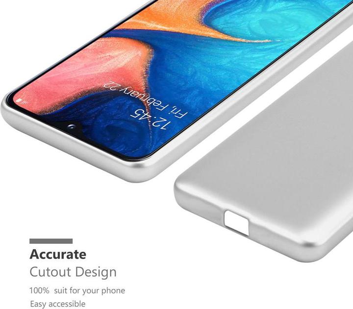 Produktbild Cadorabo TPU Matt Metallic Hülle (Samsung Galaxy A20e, Samsung Galaxy A10e)