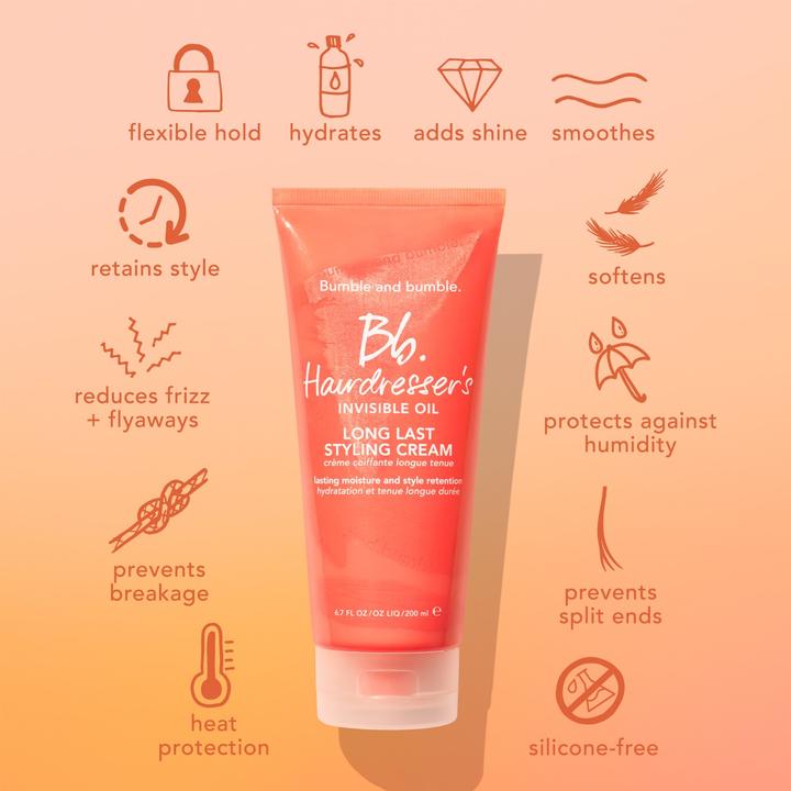 Image du produit Bumble and bumble Bb. Hairdresser's Invisible Oil - Crème coiffante longue durée (200 ml)