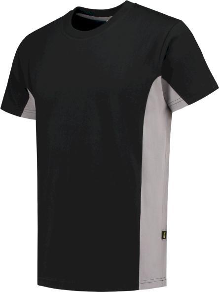Tricorp 102004BlackOrangeL T-Shirt Bicolor (L)