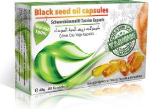 Tasnim Schwarzkümmelöl – 80 Kapseln (80 Stück, Kapseln)