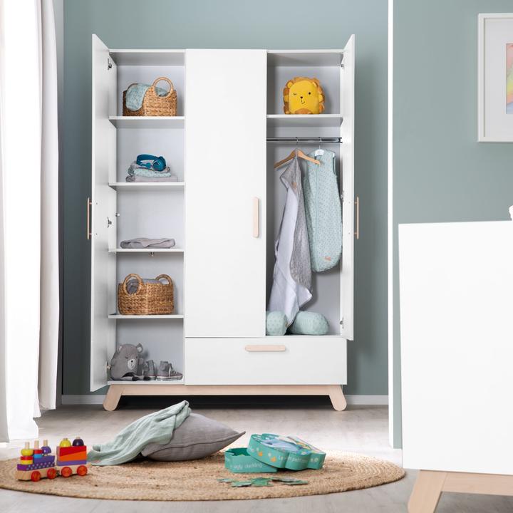 Produktbild Roba Kleiderschrank 3-türig Clara (134 cm)