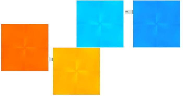 Actual product image Nanoleaf Canvas Extension Pack (900 lm)