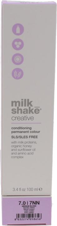 Milk_Shake milk shake Creative Conditioning Permanent Colour 7.0 More Natural biondo medio 100 ml (7.0 More Natural biondo medio 100 ml)