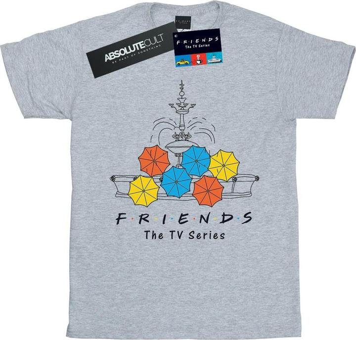 Produktbild Friends Fountain And Umbrellas TShirt (L)