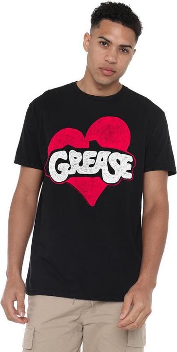 Actual product image Grease Mens Heart T-Shirt (XL)
