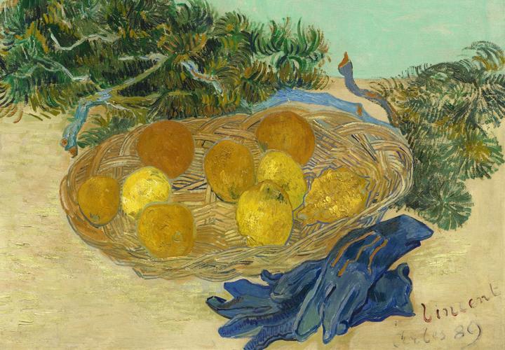 Immagine prodotto Grafika Kids Vincent Van Gogh - Natura morta di arance e limoni con guanti blu (12 pezzi)
