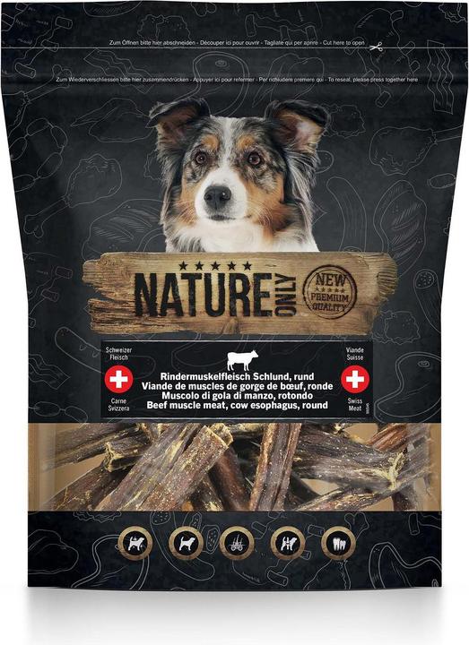 Produktbild Nature Only Rindermuskelfleisch Schlund (Adult, 1 Stk., 500 g)