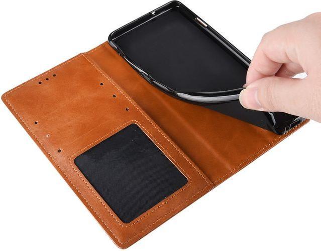 Produktbild MU Classic Retro Leder Bookcover Series (Alcatel 1S (2020), Alcatel 3X (2020))