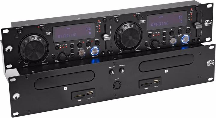 Omnitronic XDP-3002 DJ Doppel CD MP3 Player