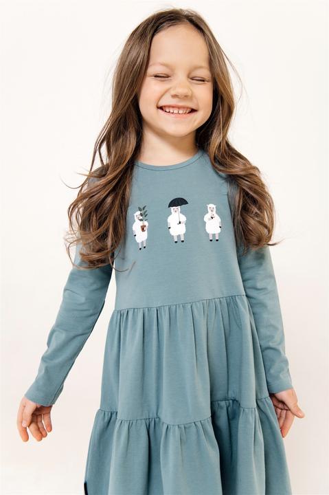 Actual product image Hebe Dress with sheep (146)