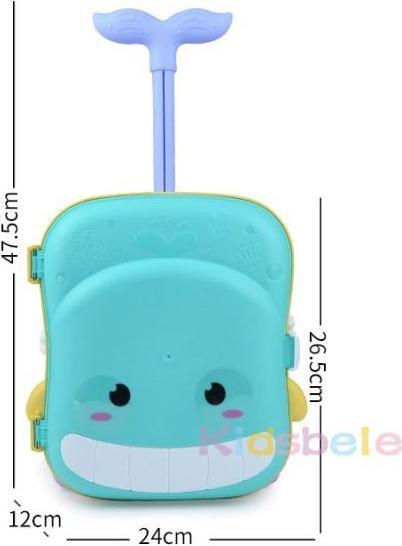 Actual product image MU Classic Kit Series Sand Toy Set Suitcase