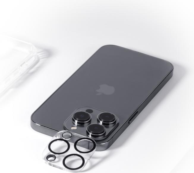 Immagine prodotto Jaym Copertura posteriore della fotocamera per iPhone 13 / 13 Mini in vetro temperato 9H (Apple iPhone 13, Apple iPhone 13 mini)