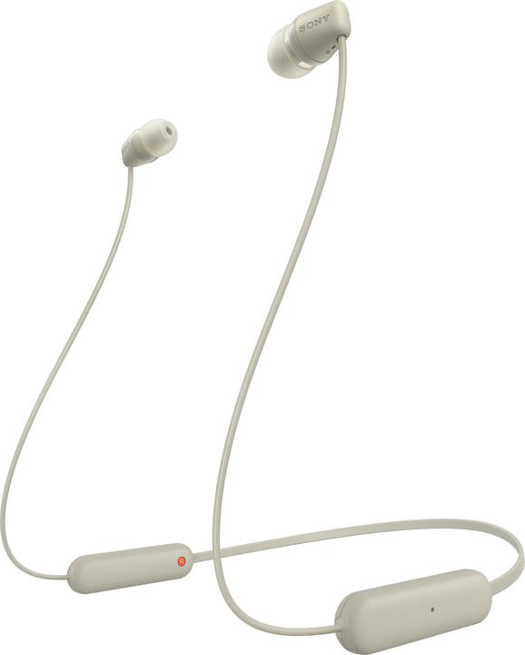 Sony WI-C100 (No noise cancelling, 25 h, Wireless)