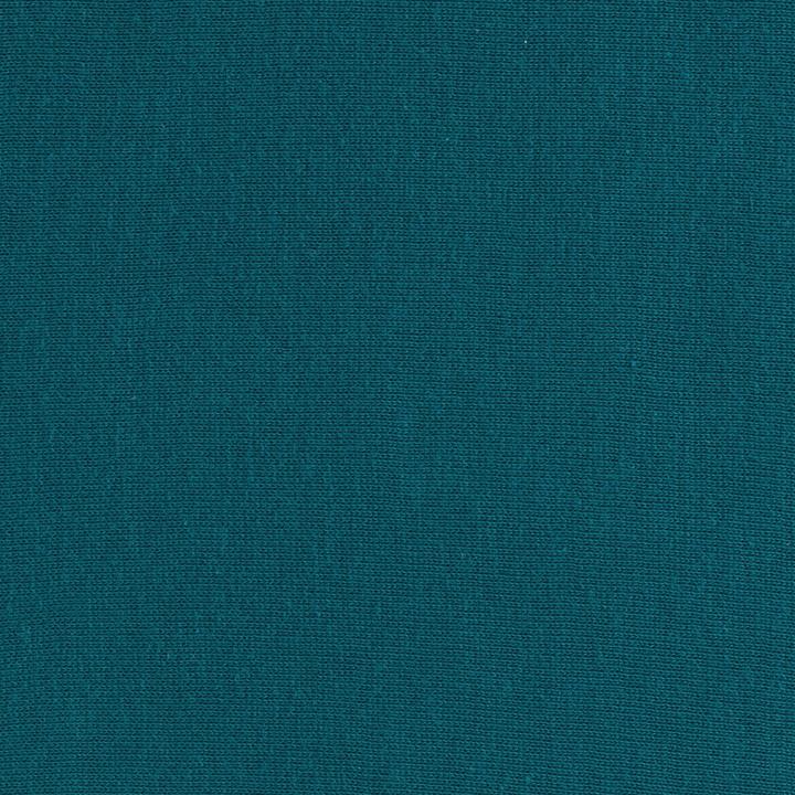 Actual product image Eurofirany DESIGN 91 Cotton sheet with elastic JERSEY, 140X200+30CM, 125 g/m2, color: turquoise (140 x 200 cm)